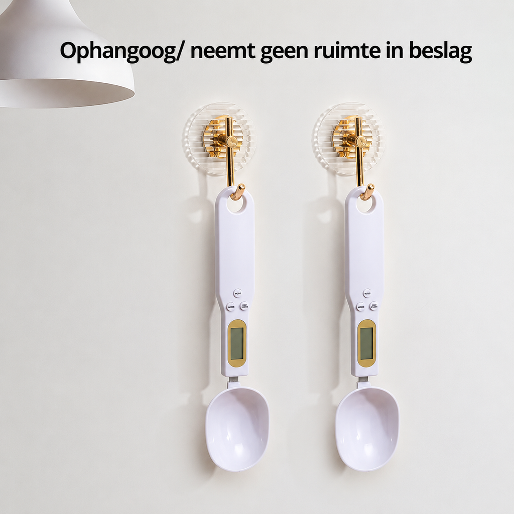 Digitale Precisielepel – Weeg Elk Ingrediënt tot op 0,1 Gram